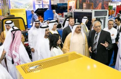 H.H. Sheikh Hamdan Bin Rashid opens Middle East Electricity and Solar Middle East