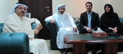 Al Khaja reviews the cooperation with Sharjah University and Emirates Cardiac Society