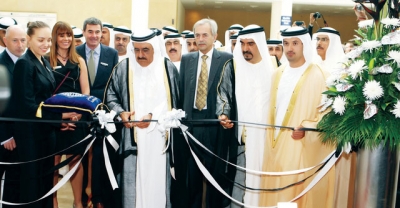H.H. Sheikh Hamdan bin Rashid opens the INDEX & Office Exhibition
