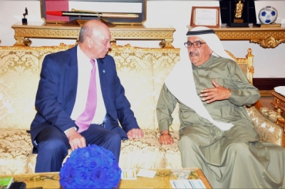 H.H Hamdan bin Rashid receives Jordanian Senate President