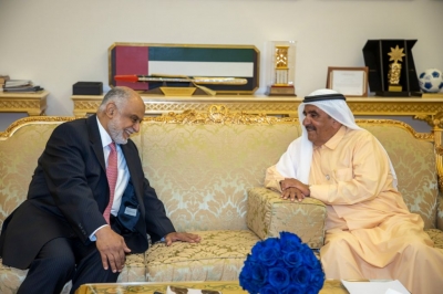 Hamdan bin Rashid receives Delegation from the Islamic Organization for Medical Sciences