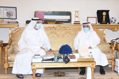 UAQ Ruler congratulates Hamdan bin Rashid on successful surgery