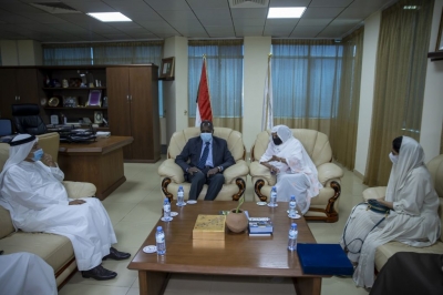 Sudanese Minister of Higher Education receives Al Maktoum Foundation delegation