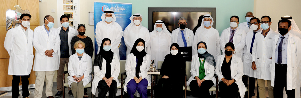 Awarding the Excellent Clinical Department- Department of Radiology, Rashid Hospital Dubai.
